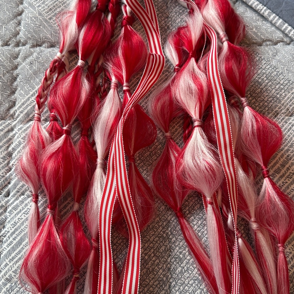 Rave Braids Festival Hair Bubble Braids Hair Extensions Halloween Accessories - Picture 3 of 6
